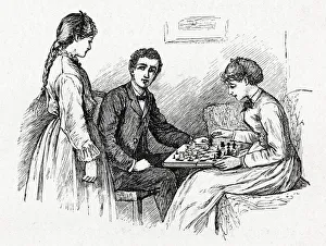 Images Dated 3rd July 2019: CHESS FOR TWO OR THREE