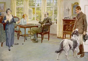 Shores Prints: Chess Game Interrupted