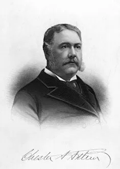 Images Dated 18th June 2012: Chester Alan Arthur, President of the United States