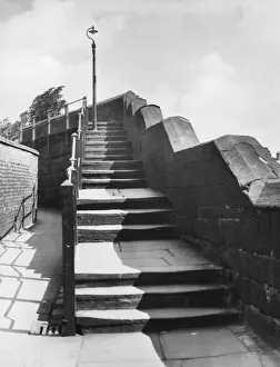 Wishing Prints: Chester City Steps 1930S