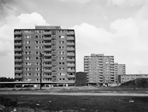 Chester Prints: Chester Council Flats
