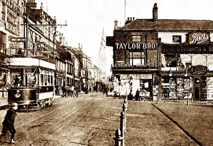 Chesterfield Prints: Chesterfield High Street early 1900s