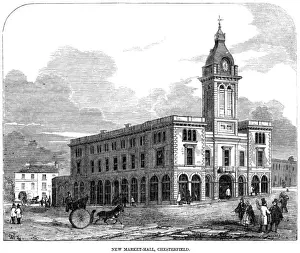 Chesterfield Prints: Chesterfield Market Hall, 1857