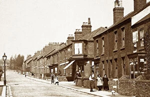 Chesterfield Collection: Chesterfield New Whittington Wellington Street early 1900s