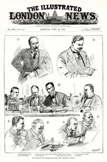 Images Dated 14th August 2019: The Chetwynd and Durham turf libel case, 1889 The Chetwynd