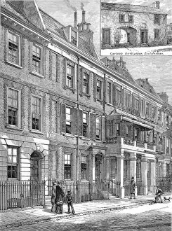 Cheyne Gallery: Cheyne Row, Chelsea, 1881