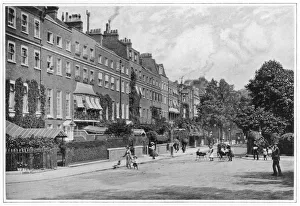 Prams Gallery: CHEYNE WALK / CHELSEA / 1890
