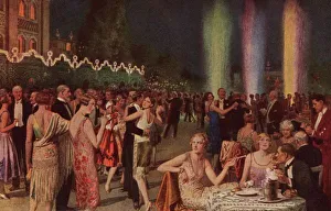 The Chez Vous Cabaret at the Excelsior Hotel, Lido, Venic The Chez Vous Cabaret at the Excelsior Hotel, Lido, Venic