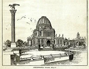 Builder Prints: Chicago Exhibition, Administration Palace