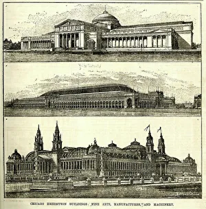 Builder Prints: Chicago Exhibition Buildings