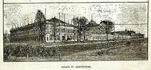 Builder Prints: Chicago Exhibition, Palace of Agriculture