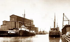 Chicago - hand coloured when published - early 1900s