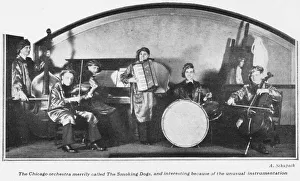 The Chicago orchestra called Smoking Dogs, 1929