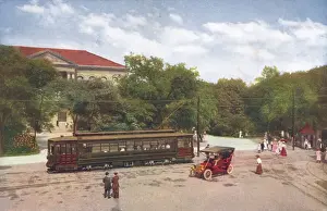 Street Car Prints: Chicago Streetcar