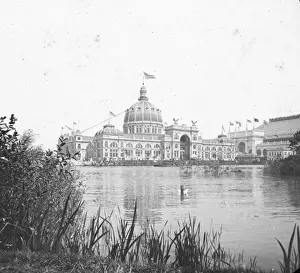 Windowed Prints: Chicago Worlds Fair - Government Building