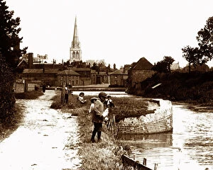 Chichester Collection: Chichester from the River Victorian period