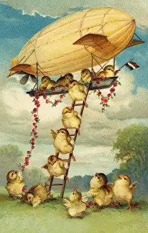 Easter Collection: Chick and Airship