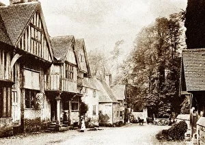 Tonbridge Prints: Chiddingstone near Tonbridge Victorian period