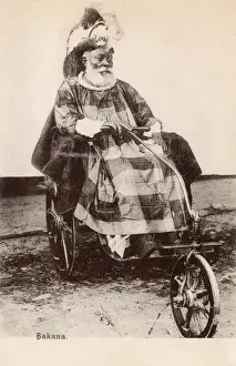 Nigeria Prints: Chief of the Bakana State in Nigeria, West Africa