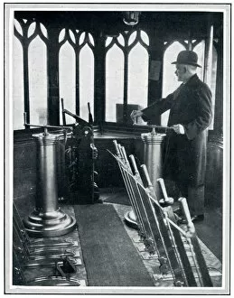 Images Dated 12th October 2018: Chief Engineer of Tower Bridge, London 1926