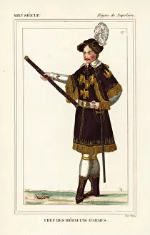 Herald Collection: Chief Herald of Arms, Napoleonic era