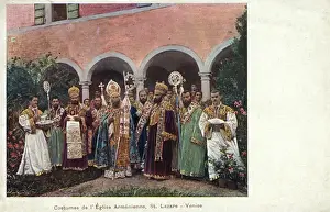 Clergy Prints: Chief Priests of the Armenian Church - St Lazare, Venice