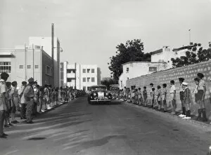 Turnbull Collection: Chief Scout of Aden arriving