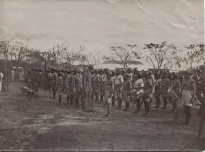 Bungalow Prints: Chief Scout at inspection, Ghana, West Africa