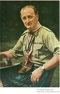 Chief Scout Sir Charles Maclean