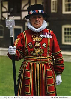 Images Dated 29th May 2019: Chief Yeoman Warder, Tower of London