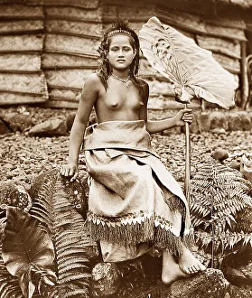 Chiefs Prints: Chiefs daughter, Samoa
