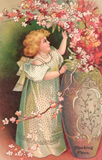 Child & Flowers