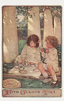 Child in a Garden
