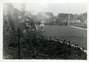 Child in Garden, Fawley, Hampshire