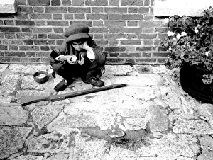 Paving Collection: Child in period costume