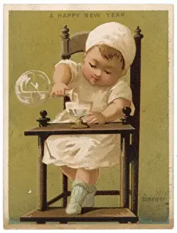 C1880 Prints: Child Pours Drink C1880