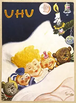 Bauble Prints: Child Sleeping / Toys 1932
