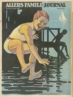 Magazine Covers Collection: Child / Water 1927