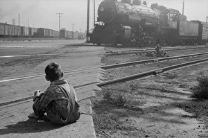 Child who lives on the other side of the tracks, Minneapolis Child who lives on the other side of the tracks, Minneapolis