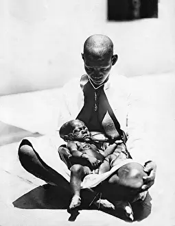 Infection Prints: Child with Yaws, Mombasa, Kenya, East Africa
