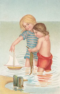 Children on the Beach
