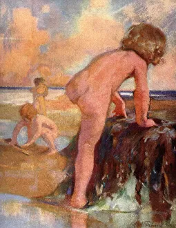 Children At The Beach
