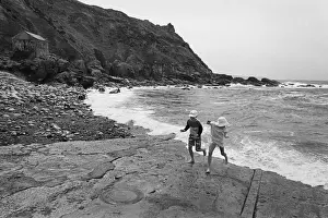 Dash Prints: Children Cape Cornwall