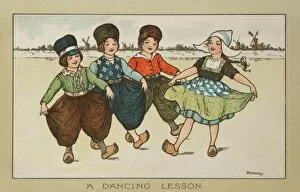 Images Dated 2nd April 2008: Children Dancing by Florence Hardy