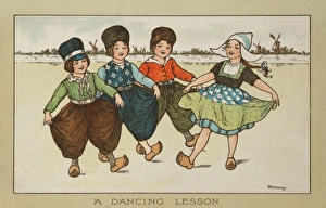 Images Dated 2nd April 2008: Children Dancing by Florence Hardy