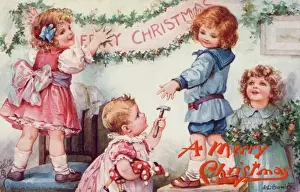 Children Decorating