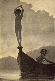 Plunge Prints: Children Diving 1896
