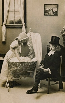Images Dated 31st August 2012: Children dressing-up