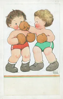 Children dressing up/playing