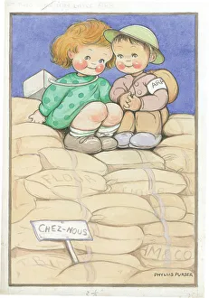 Children dressing up/playing